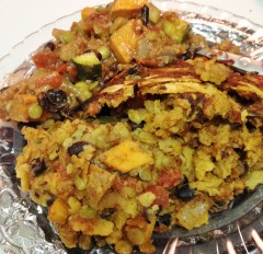 Vegan and GF Enchilada Lasagna