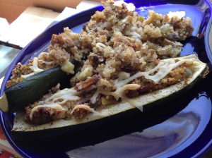 Zucchini Boat Stuffed Zucchini