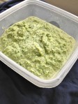 Broccoli Pesto with Rice Noodles