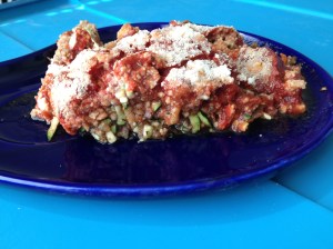 Vegan Shredded Vegetable Lasagna