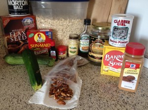 Vegan, Clean and Gluten Free Zucchini Oat Bars