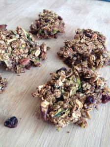 Vegan, Clean and Gluten Free Zucchini Oat Bars