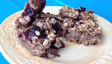 Vegan and Gluten Free Cherry Baked Oatmeal