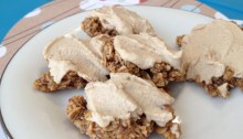 Gluten Free Caramel Cookies with Caramel Cashew Frosting
