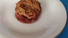 Vegan Gluten Free PB and Homemade Strawberry Jam Muffins