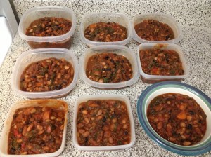 Vegan Fall Pumpkin Kale Chili