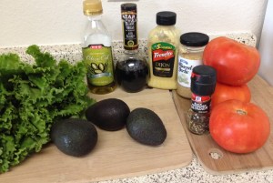 Simple Tomato and Avocado Salad