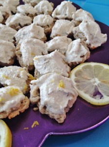 Vegan Lemon Cookies with Lemon Cashew Frosting