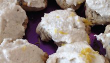 Vegan Lemon Cookies with Lemon Cashew Frosting