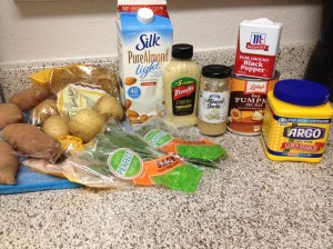 Vegan and Gluten Free Scalloped Two Potatoes