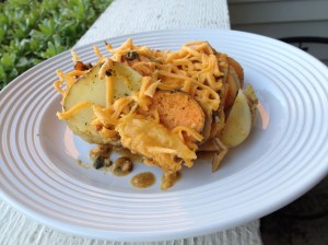 Vegan and Gluten Free Scalloped Two Potatoes