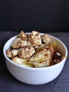 Balsamic Cabbage and Cauliflower