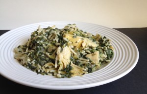 Vegan and Gluten Free Spinach Artichoke Dip Pasta 