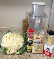 Cauliflower Pizza Crust - Vegan & GF