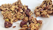 Cherry Pistachio Granola Chunks