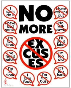 No More Excuses