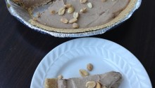 Peanut Butter Tofu Mousse Pie
