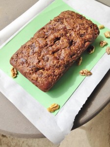Vegan Pear Walnut Bread 