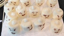 Marshmallow Lego Heads