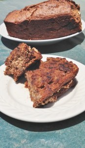 Classic Vegan and Gluten-Free Banana Bread Sandwich