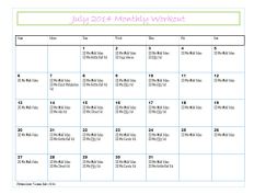 July Workouts