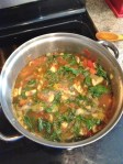 Vegan and Gluten-Free Spicy Tomato Kale Soup