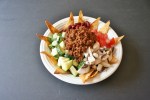 Vegan and GF Taco Salad w/Baked Chips