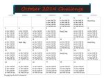 Fitting Into Vegan October Workout Challenge
