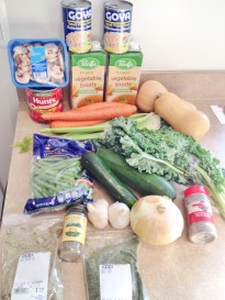 Vegan Roasted Butternut and Garlic Minestrone