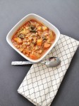 Vegan Roasted Butternut and Garlic Minestrone