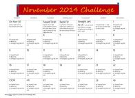 November Workout Challenge