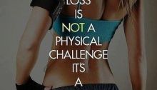 Weight loss is mental not physical