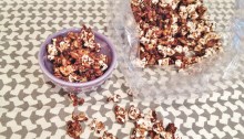 Vegan Pumpkin Caramel Popcorn