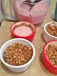PB Granola Cups & Strawberry Tofu Mousse