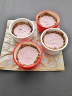 PB Granola Cups & Strawberry Tofu Mousse