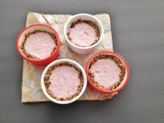PB Granola Cups & Strawberry Tofu Mousse