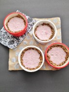 PB Granola Cups & Strawberry Tofu Mousse