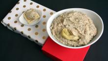 Vegan and Gluten-Free Artichoke White Bean Dip