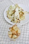 Onion Chive Roasted Cabbage and Potatoes
