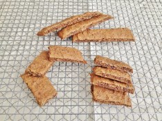 Vegan and Gluten-Free Pecan Coffee Biscotti