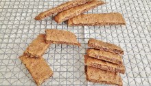 Vegan and Gluten-Free Pecan Coffee Biscotti