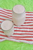 Vegan and Gluten-Free Vanilla Pear Banana Protein Smoothie