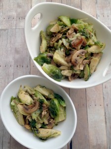 Easy Sauteed Brussels Sprouts