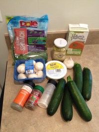 Vegan and Gluten-Free Spinach Artichoke Zucchini Boats