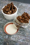 Vegan, Gluten-Free, Sugar-Free Mint Chocolate Pepita Butter Granola