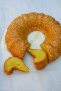 Vegan & Gluten-Free Lemon Sponge Bundt Cake