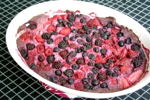 Vegan, Gluten-Free, and Sugar-Free Fruity Fritatta