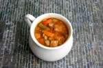 Vegan and Gluten-free BBQ Chicken Soup