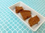 Vegan, Gluten-Free, Sugar-Free Chickpea Pumpkin Blondies