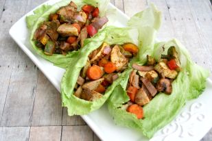Vegan, Gluten-Free Lettuce Wrap Tacos - Elimination Diet Meal